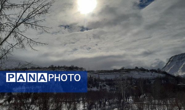 بارش اولین برف پاییزی آذر ماه  ۱۴۰۳ در شهر زیبای بار