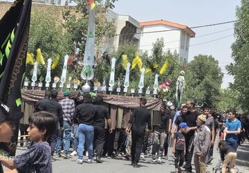 شور عاشورایی در شهر رادکان