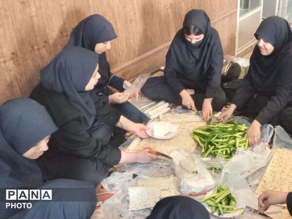 مراسم چهارشنبه های امام رضایی(ع) در مدرسه انیس خوش قدم
