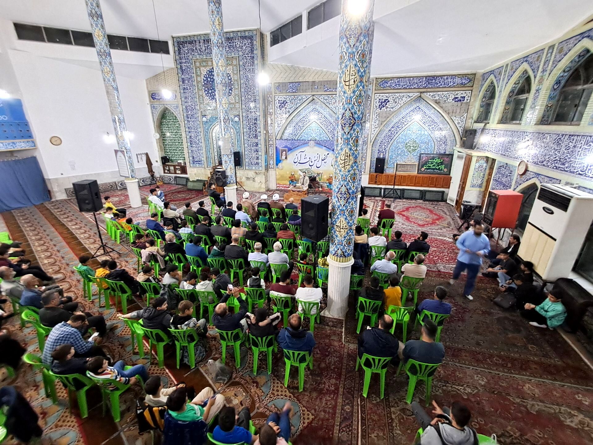 محفل انس با قرآن و میلاد با سعادت امام حسن عسکری( ع) قائمشهر