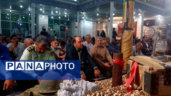 یادواره و افتتاح آستان شهدا در مسیر ایثار