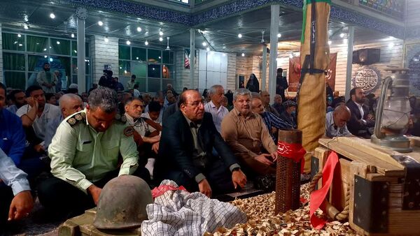 یادواره و افتتاح آستان شهدا در مسیر ایثار