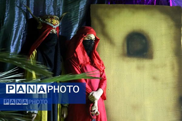 مراسم بنات الحسین در شهرستان تنگستان 