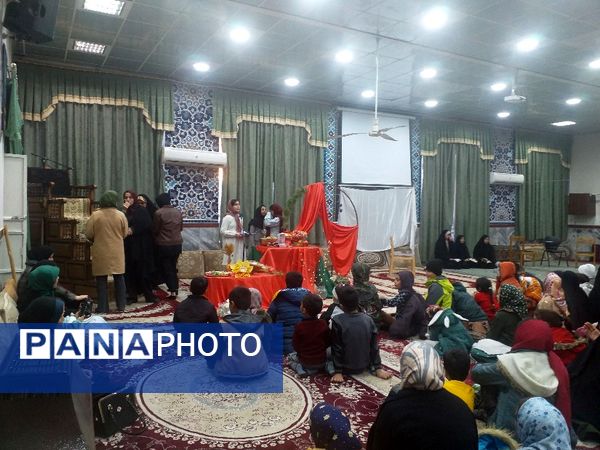 برگزاری جشن یلدای فاطمی در مسجد مسلم ابن عقیل شیروان