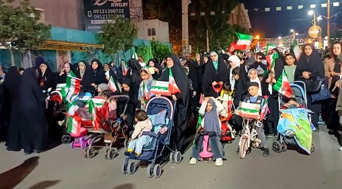 رژه سربازان کوچک امام زمان (عجل) شهر هشتگرد