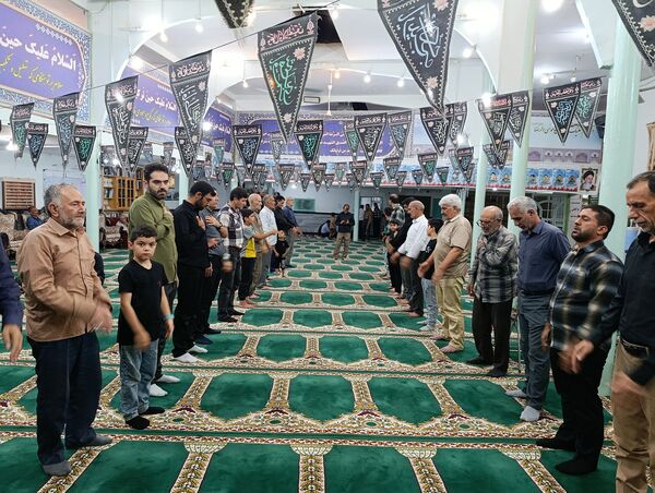 عزاداری سالروز شهادت امام حسن عسکری (ع) در مسجد صاحب‌الزمان آشخانه