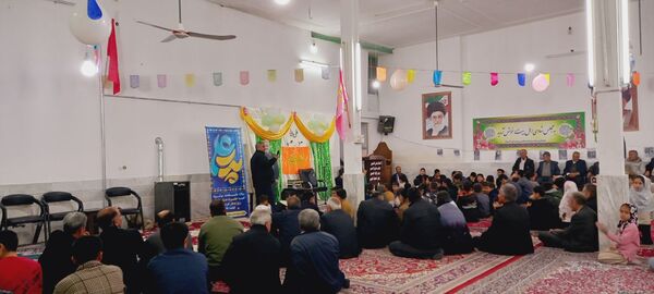 جشن باشکوه ولادت امام علی ع در روستای کاریزک خلیل آباد