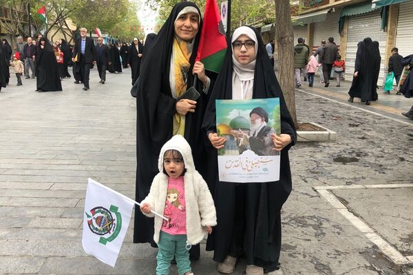 راهپیمایی روز قدس در ناحیه دو شهرری 