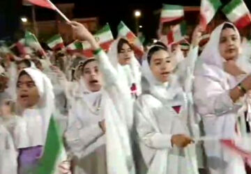 جشن تکلیف فرشته‌ها بیاد شهدای دختر مدرسه‌ی شجره طیبه‌ میناب 