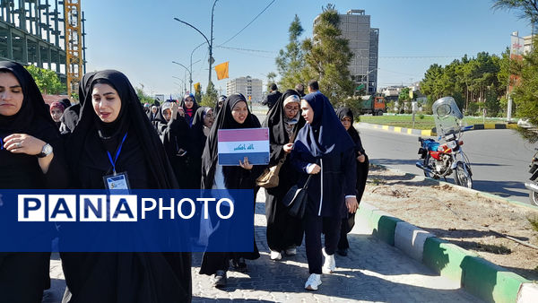 همایش پیاده‌روی بانوان ورزشکار کشوری در قم