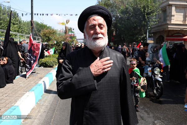 پیاده‌روی جاماندگان اربعین در تهران - 4