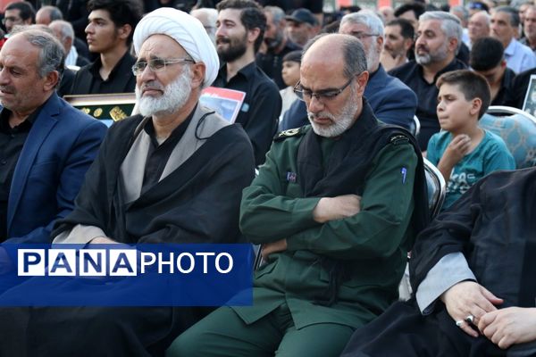 مراسم اربعین شهدای اقتدار آذربایجان شرقی 