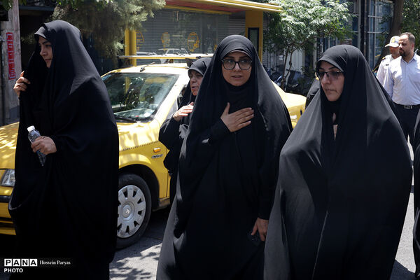 عزاداری کارکنان وزارت آموزش و پرورش همزمان با ششمین روز ماه محرم‌‌