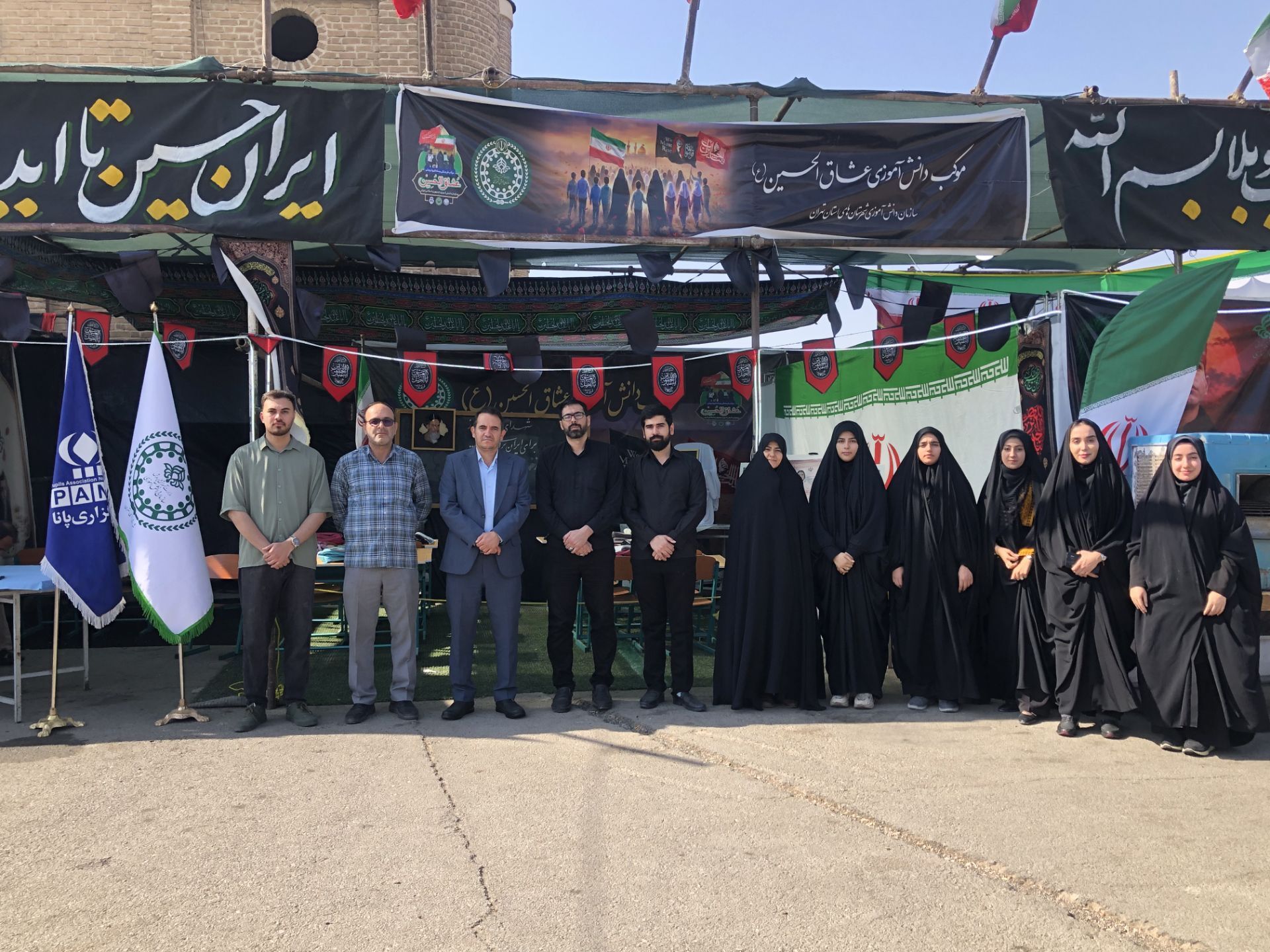 پذیرایی از کاروان‌های اربعین در موکب سازمان دانش‌آموزی شهرستانهای استان تهران