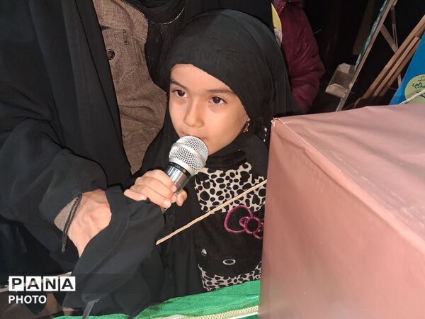 موکب فرهنگی دبیرستان نمونه وکیلی ۱۰ در حسینیه فضل 
