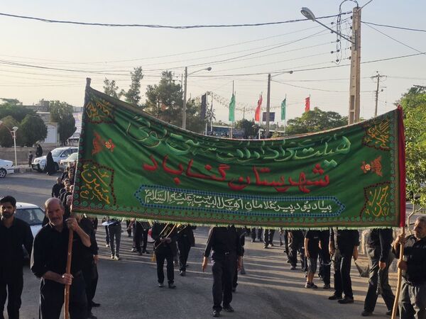 حضور گسترده هیئات مذهبی در بارگاه منور امام زاده محمد عابد 