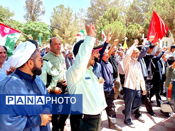 حماسه ای تازه از مردم کاشمر در جمعه نصر و خشم