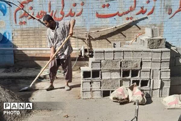 بازسازی مدرسه حجاب امیریه در آستانه بازگشایی مدارس