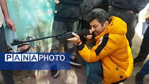 مسابقات تیراندازی یادواره شهدای امنیت دانش آموز نیشابوری 