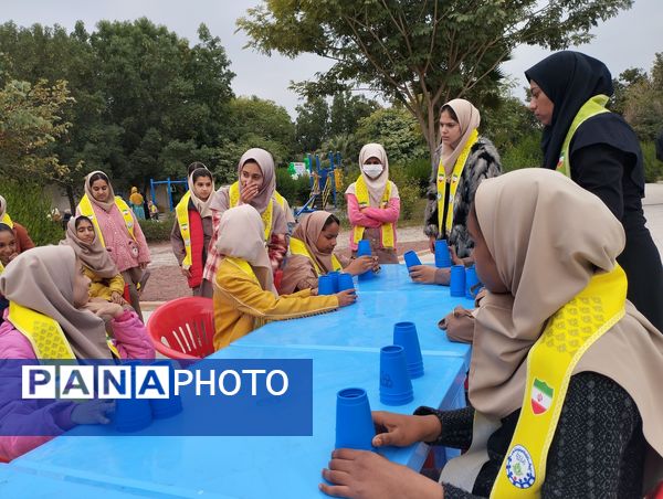 دومین مرحله اردوی تمشک در حاجی‌آباد