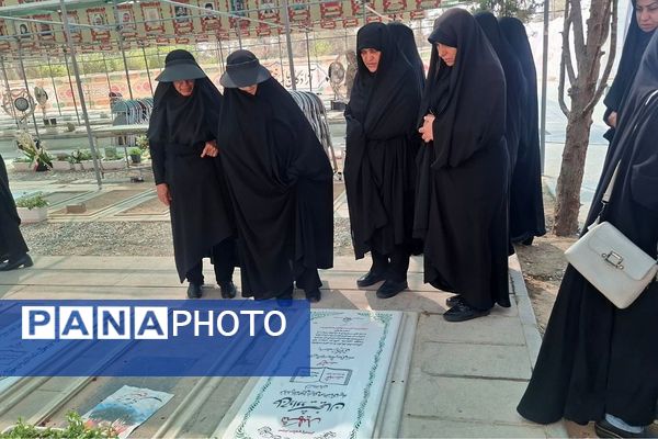 برگزاری مراسم تجدید میثاق با شهدا