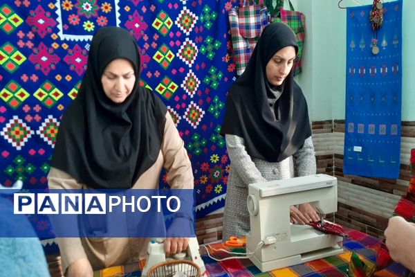 کلاس چادر شب بافی