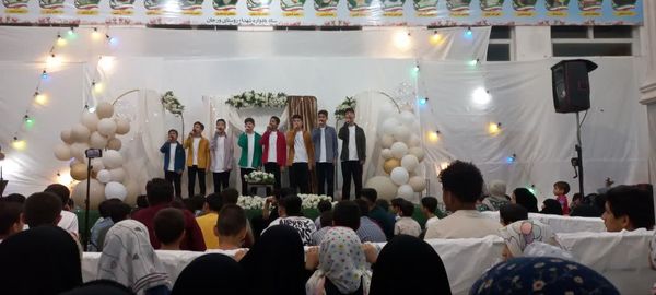 مراسم جشن سالروز ازدواج امام علی(ع) و حضرت زهرا(س) در روستای ورجان قم