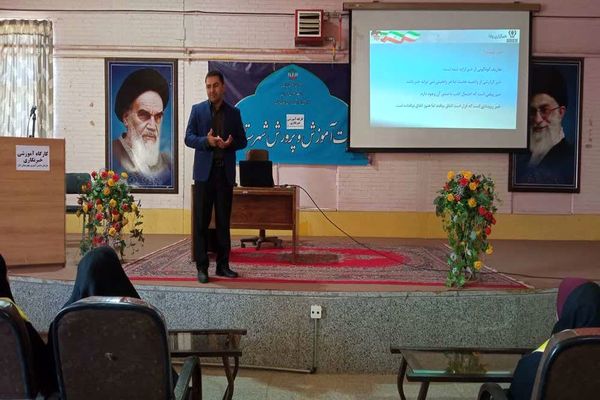 دوره آموزش خبرنگاری شهرستان انار