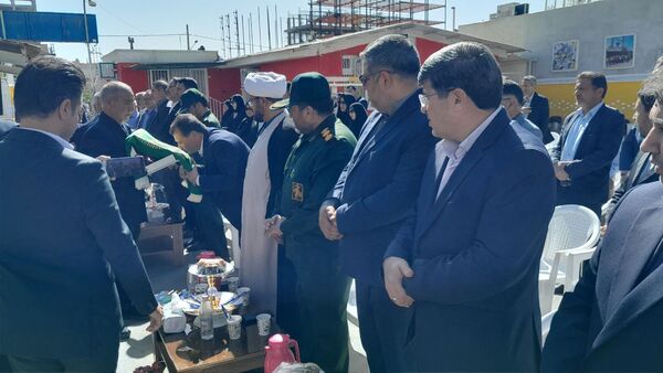 آیین نواختن " زنگ سپاس معلم "  در تربت حیدریه