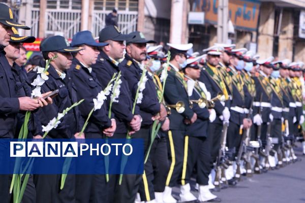 مراسم تشییع پیکر مطهر شهید والامقام شاهین دهقانی