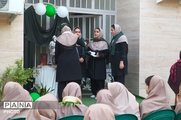 بزرگداشت حافظ در دبستان و دبیرستان رضوان نو شهرستان پیشوا