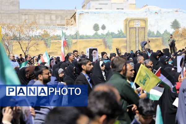 راهپیمایی روز قدس در خراسان جنوبی