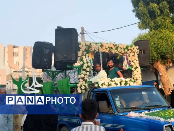 آیین سنتی منبر گردانی در شهرستان میناب 