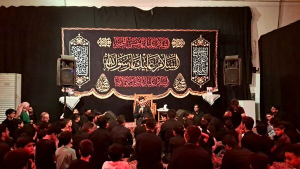 مراسم عزاداری شب شهادت امام حسن عسکری (ع) در امامزاده سید حمزه 