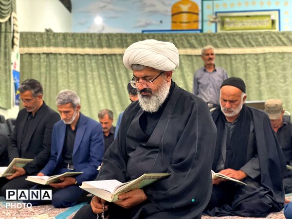 حضور امام جمعه شهرستان کاشمر در روستای نای