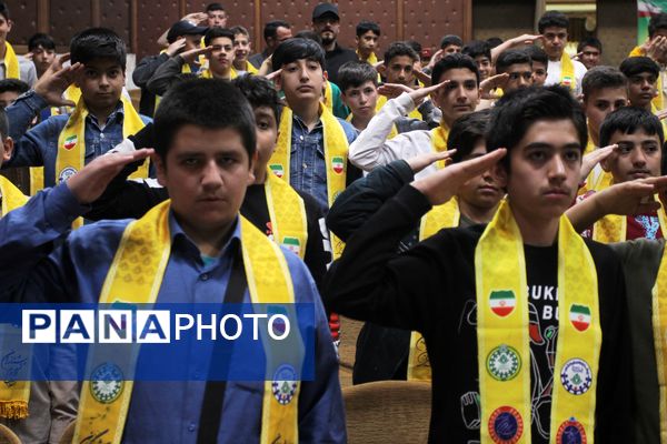 روز اول از دوازدهمین پیش اردوی ملی پیشتازان پسر در زنجان 