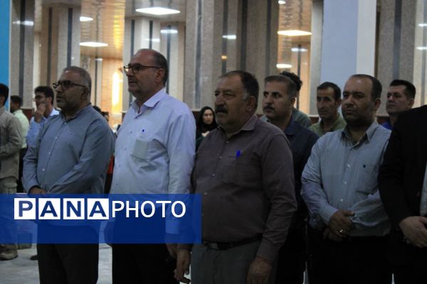 آیین غبارروبی گلزار مطهر شهدای گچساران