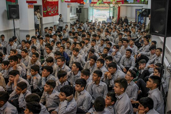 جشن میلاد امام حسن عسکری(ع) در دبیرستان تهرانی باقرشهر 