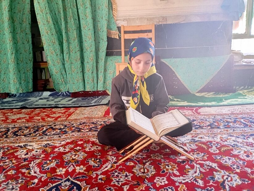 برگزاری کلاس تابستانی قرآن در روستای گزکوه