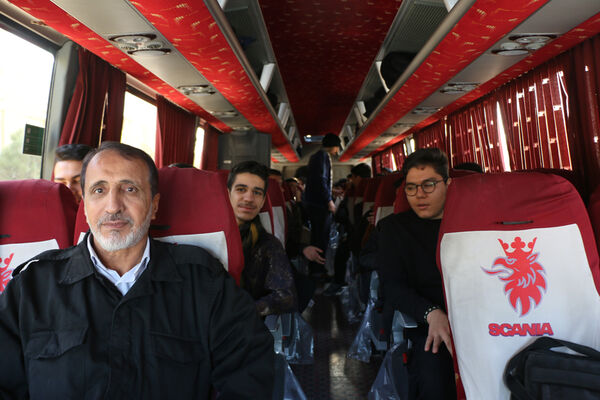 اعزام دومین گروه از پسران دانش‌آموز قم به اردوی راهیان نور 