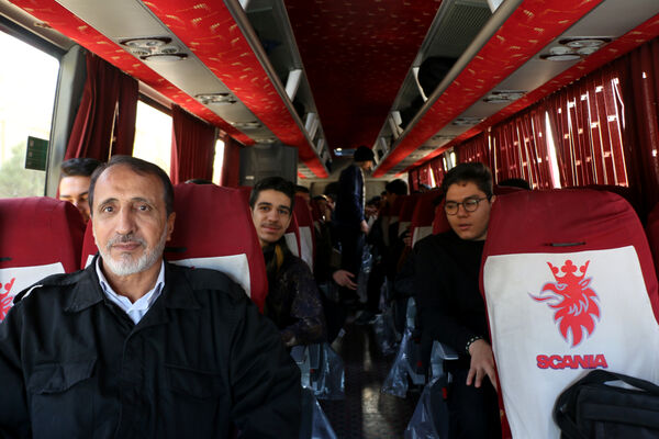 اعزام دومین گروه از پسران دانش‌آموز قم به اردوی راهیان نور 