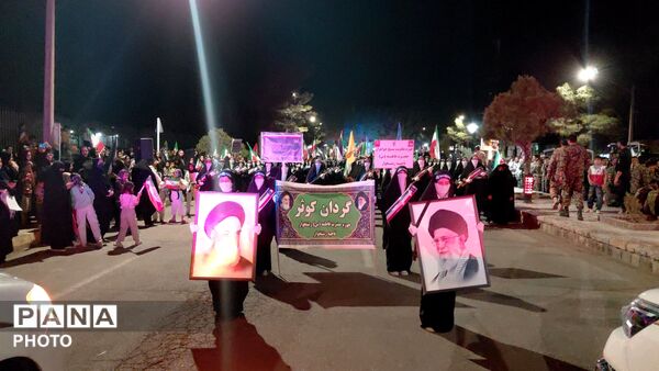 از قلب رشتخوار تا وسعت ایران؛ اجتماع باشکوه دختران جان‌فدا