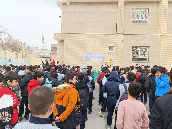 جشن عید مبعث در دبستان معلم آشخانه