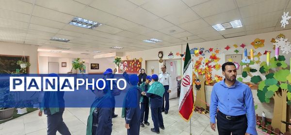 بازدید ارزیاب سازمان دانش‌آموزی کشور از فعالیت‌های مدارس تمام تشکیلاتی استان البرز 