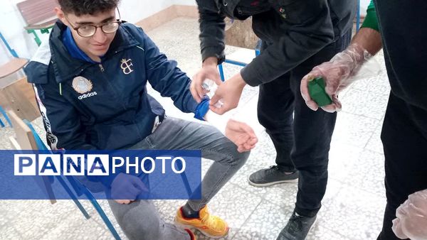 مانور زلزله در طارم