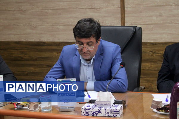 نشست خبری معاون پرورشی و فرهنگی آموزش و پرورش استان بوشهر 