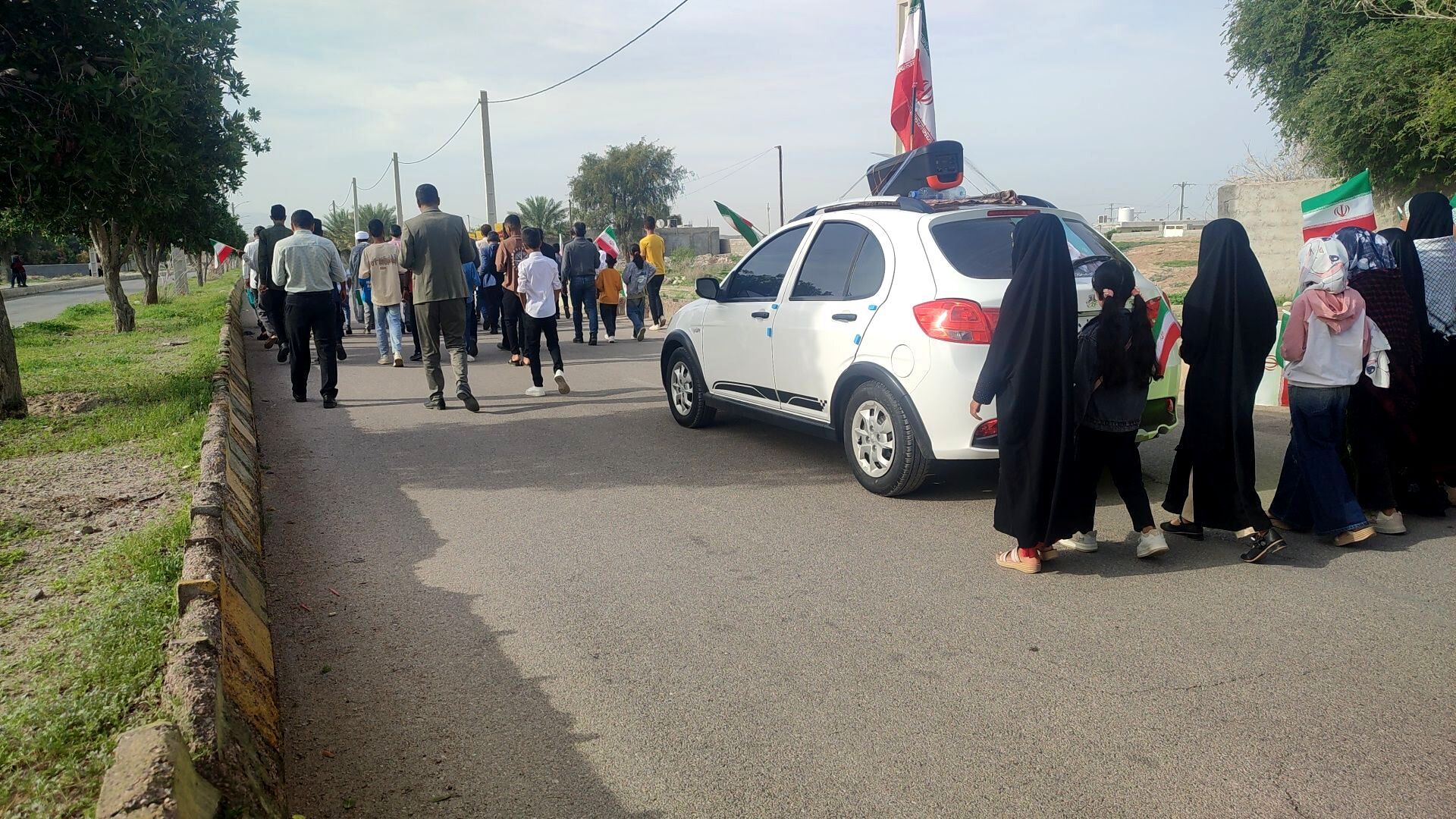 جشن چهل‌وهفتمین سالگرد پیروزی انقلاب اسلامی در هرمزگان
