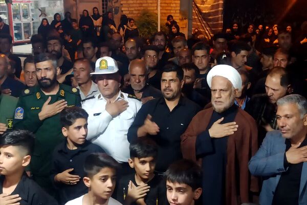عزاداری مردم شهر بیضا در سوگ شهیدان کربلا