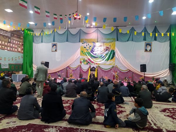 جشن ولادت امام علی(ع) در شهرستان خلیل‌آباد 