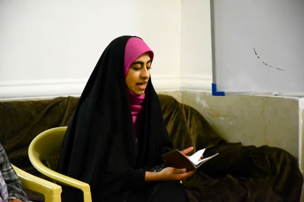 برگزاری انجمن ادبی شعر دخترانه در بجنورد 